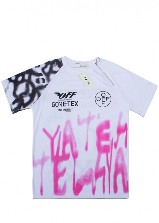 Off-White x Gore-Tex Color White T-shirt Unisex