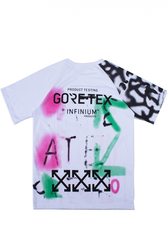 Off-White x Gore-Tex Color White T-shirt Unisex