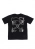 Чорна футболка Off-White 2020 Black T-Shirt Unisex - FO1142