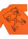 Off-White 2020 Color Orange T-shirt Unisex