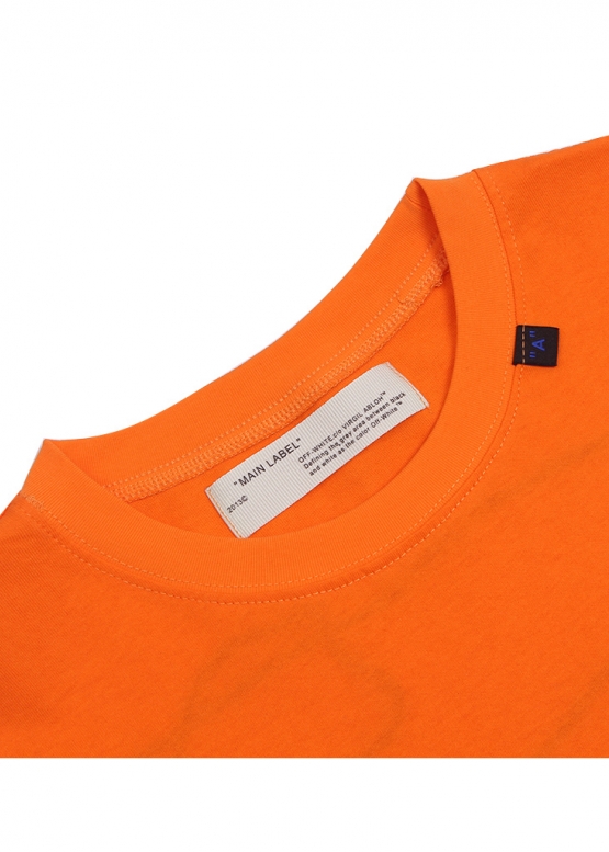 Off-White 2020 Color Orange T-shirt Unisex
