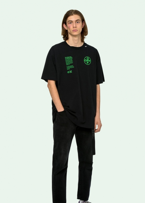 Off-White Golden Ratio Color Black T-shirt Unisex
