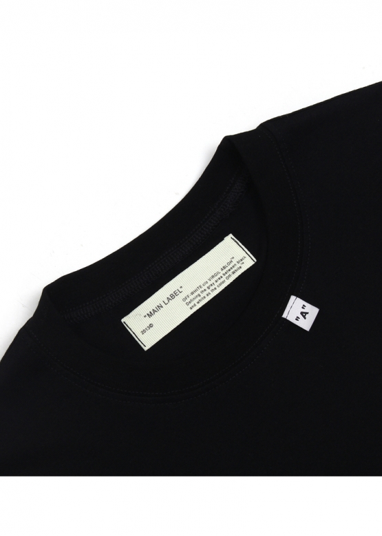 Off-White Golden Ratio Color Black T-shirt Unisex