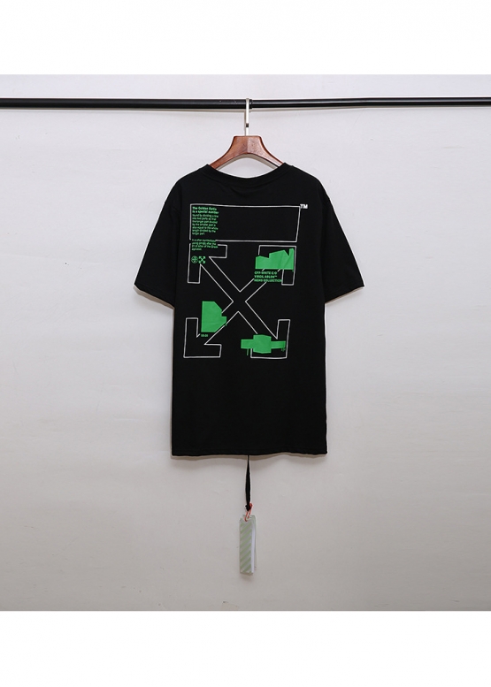 Off-White Golden Ratio Color Black T-shirt Unisex