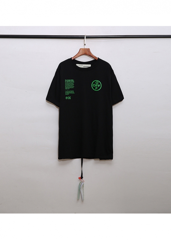 Off-White Golden Ratio Color Black T-shirt Unisex