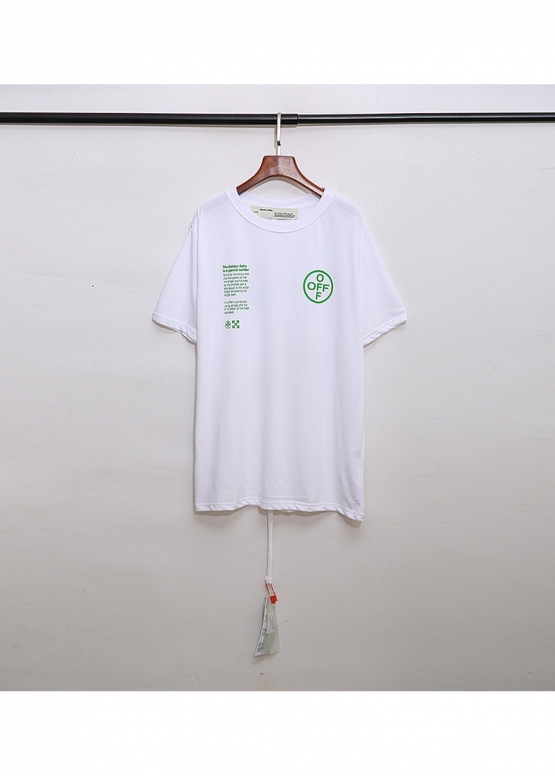 Off-White Golden Ratio Color White T-shirt Unisex
