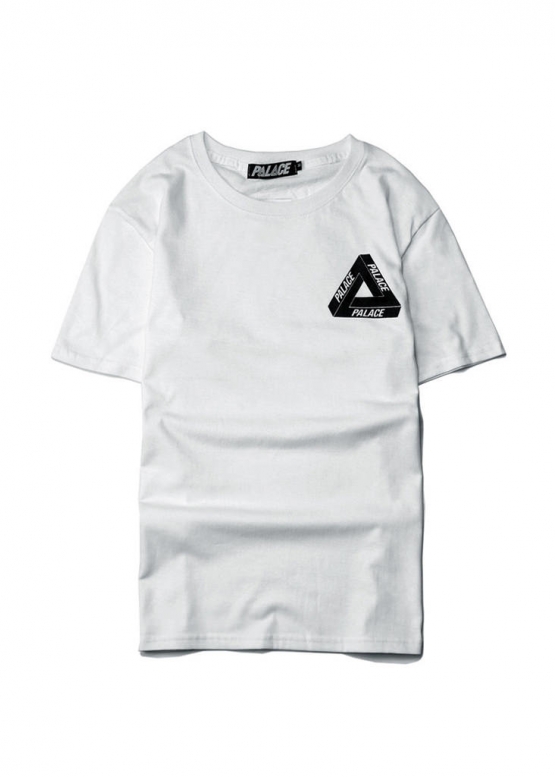 Palace Color White T-shirt Unisex