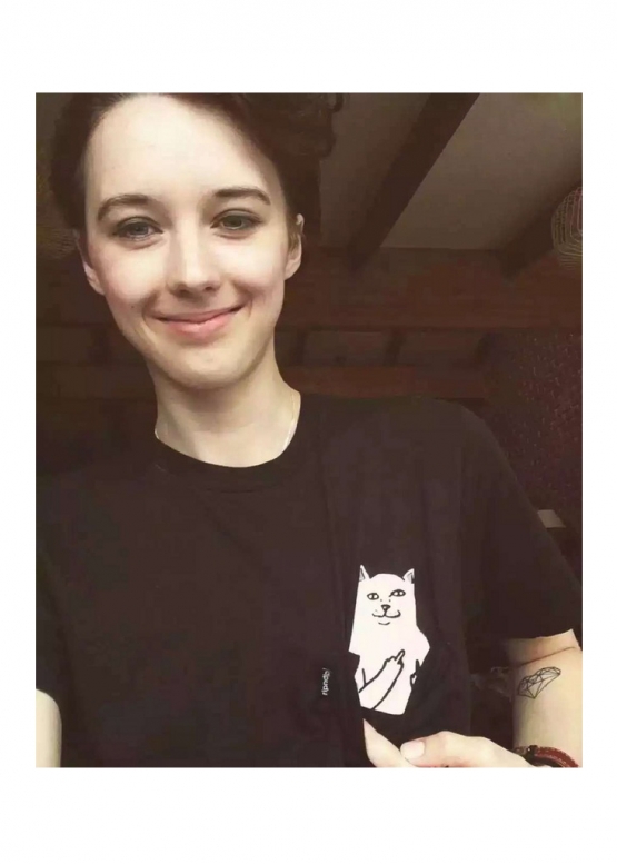 Чорна футболка Rip n Dip Lord Nermal Pocket Color Black T-Shirt Unisex