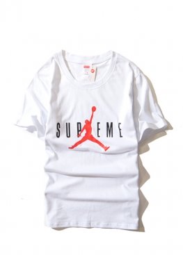 Supreme x Jordan White T-Shirt Unisex - FS1117