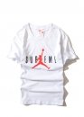Supreme x Jordan Color White T-shirt Unisex