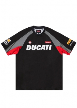 Supreme x Ducati Soccer Jersey Black Unisex - FS1129