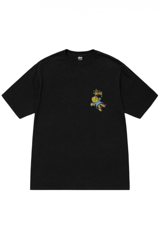 Чорна футболка Stüssy Color Black T-shirt Unisex