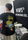 Чорна футболка Stüssy Color Black T-shirt Unisex