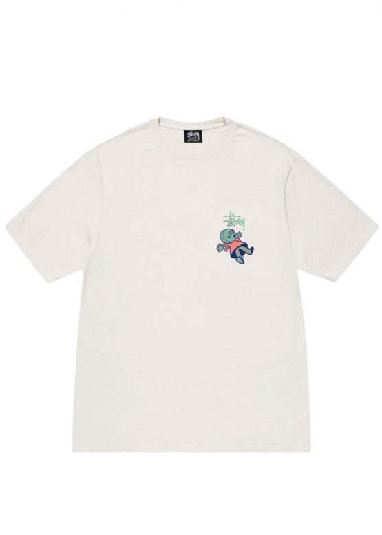 Stüssy Color White T-shirt Unisex