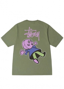 Stüssy Green T-Shirt Unisex - FU1119