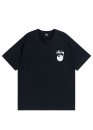 Чорна футболка Stüssy 8 Ball Pigment Dyed Tee Color Black Unisex