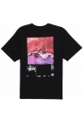 Stüssy Ocean Dream Color Black T-Shirt Unisex