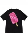 Чорна футболка Stüssy Popsicle Tee Color Black Unisex