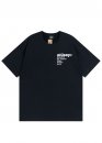 Чорна футболку Stüssy Strawberry Tee Color Black Unisex