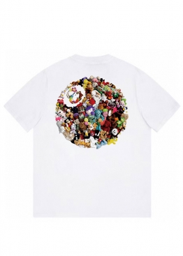Stüssy Plush Tee White Unisex - FU1131