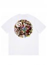 Белая футболка Stüssy Plush Tee Color White Unisex