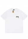 Белая футболка Stüssy Plush Tee Color White Unisex