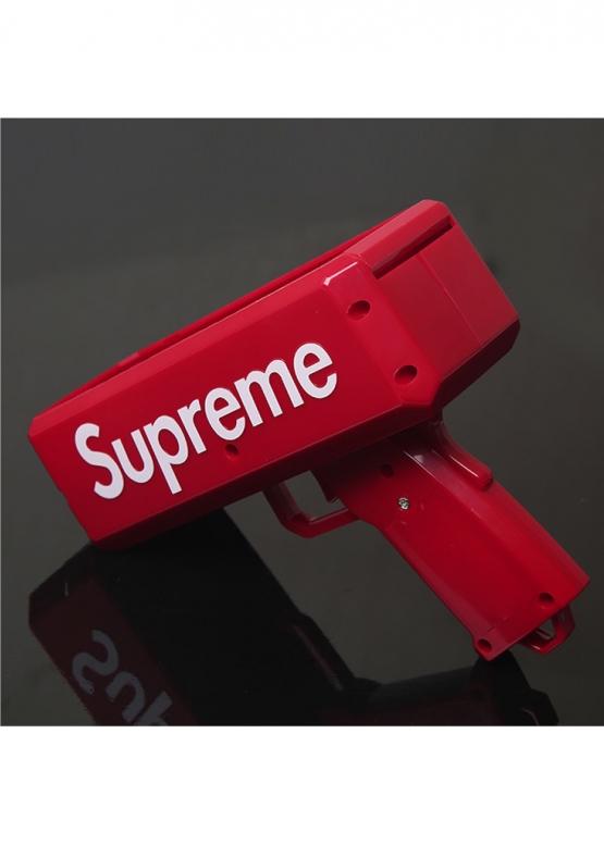 Пістолет для грошей Supreme Color Red Money Gun