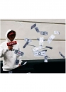 Пістолет для грошей Supreme Color Red Money Gun