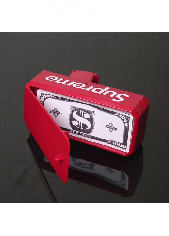 Supreme Color Red Money Gun