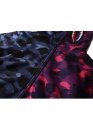 Bape Aape by A BATHING APE Shark Color Blue Purple Half Camo Full Zip Hoodie Unisex