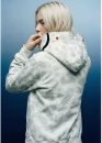 Белый худи Bape Aape by A BATHING APE Shark Color White Camo Full Zip Hoodie Unisex