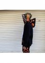 Чорний худі Bape Aape by A BATHING APE Shark Color Black Full Zip Hoodie Unisex