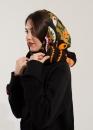Чорний худі Bape Aape by A BATHING APE Shark Color Black Full Zip Hoodie Unisex