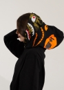 Чорний худі Bape Aape by A BATHING APE Shark Color Black Full Zip Hoodie Unisex