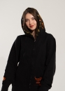 Чорний худі Bape Aape by A BATHING APE Shark Color Black Full Zip Hoodie Unisex