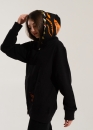 Чорний худі Bape Aape by A BATHING APE Shark Color Black Full Zip Hoodie Unisex