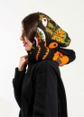 Bape Aape by A BATHING APE Shark Color Black Full Zip Hoodie Unisex