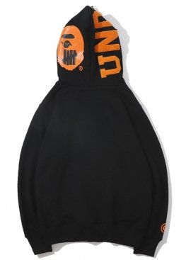 Bape Shark Black Full Zip Hoodie Unisex - HA1131