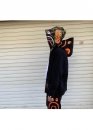 Bape Aape by A BATHING APE Shark Color Black Full Zip Hoodie Unisex