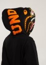 Bape Aape by A BATHING APE Shark Color Black Full Zip Hoodie Unisex
