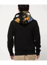 Чорний худі Bape Aape by A BATHING APE Shark Color Green Camo Full Zip Hoodie Unisex