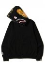 Bape Aape by A BATHING APE Shark Color Green Camo Full Zip Hoodie Unisex