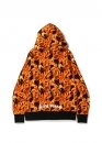 Купити помаранчевий худі Bape Flame Wide Full Zip Hoodie Orange у Києві з доставкою по Україні