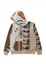 Купити бежевий худі Bape Desert Camo Panel Shark Full Zip Hoodie Ladies у Києві з доставкою по Україні