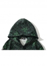 Чорно-зелений худі Bape Aape by A BATHING APE x Razer Neon Camo Full Zip Hoodie Unisex