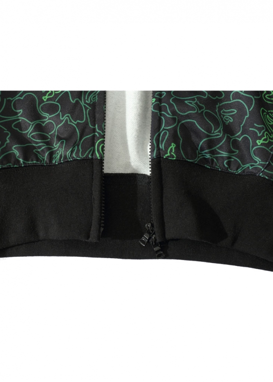 Bape Aape by A BATHING APE x Razer Neon Camo Full Zip Hoodie Unisex