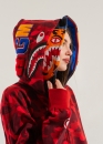 Червоний худі Bape Aape by A BATHING APE Tiger Color Red Camo Full Zip Hoodie Unisex