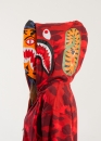 Червоний худі Bape Aape by A BATHING APE Tiger Color Red Camo Full Zip Hoodie Unisex