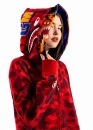 Bape Aape by A BATHING APE Tiger Color Red Camo Full Zip Hoodie Unisex