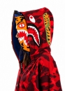 Красный худи Bape Aape by A BATHING APE Tiger Color Red Camo Full Zip Hoodie Unisex